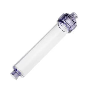 High Quality 11 Inch Pure Food Grade Pp T33 Transparent Refillable Water Filter Cartridge Housing