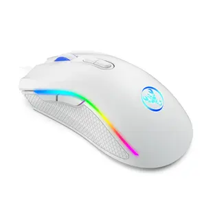 OBM Custom specialized LOGO 2.4G RGB Lighting Optical Gaming Mouse for Tech Experts and desktop