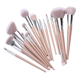 2024 nouveau design 15 pièces fibres de nylon synthétiques poudre visage pinceaux de <span class=keywords><strong>maquillage</strong></span> pour les yeux ensemble pinceaux de beauté professionnels pour le <span class=keywords><strong>maquillage</strong></span> cosmétique - Product Image 6