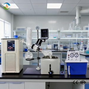 Mini evaporador rotatorio con bomba de vacío opcional - Product Image 1