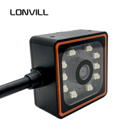 LONVILL Scanner fixe 1d 2d Scanner à vendre, scanner de codes à barres qr avec USB RS232