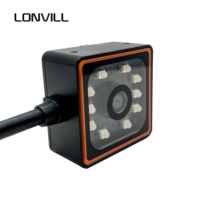 LONVILL 1d 2d Scanner Fixed Scanner for Sale,qr Barcode Scanner with USB RS232
