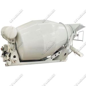 QIC 2m³ Betonmischer-LKW Zementmischfahrzeug Hydrauliksystem 2m³ Selbstladender Mischer-Anhänger mit Trichter - Product Image 3