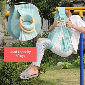 SeaMind Porte-bébé respirant en coton et fibre de bambou, ajustable, confortable pour nourrisson, couverture d'allaitement, porte-bébé pour enfants, maille d'été - Product Image 2