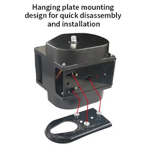 مقطورة كهربائية مدمجة بالوزن والوزن اليدوي ونش تيار مستمر وجنيهات لليخوت - Product Image 3