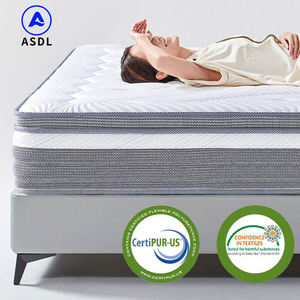Matelas en mousse haute densité en boîte, matelas à ressorts ensachés 5 zones, taille king, queen, simple, <span class=keywords><strong>double</strong></span>, matelas à ressorts ensachés - Product Image 4
