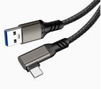 Cable de Datos USB 2.0 Tipo-C, 20Gbps, Carga Rápida 5A/6A, 240W, con Duplicación de Pantalla 8K y Núcleo de Cobre Puro