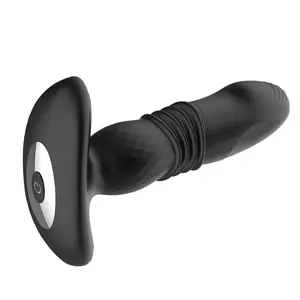 Hot bán 2 trong 1 thrusting dildo Vibrator hậu môn quan hệ tình dục đồ chơi nam tuyến tiền liệt Massager người phụ nữ mông cắm Vibrator với điều khiển từ xa - Product Image 1