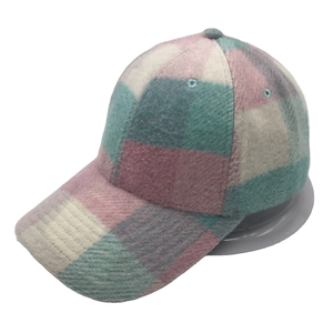 Unisex Vintage Promotional 6-Panel 100% Wool Hard-Brimmed Duckbill Baseball <b>Cap</b> Face-Slimming Design for <b>Winter</b> Outdoor Sports - Product Image 1