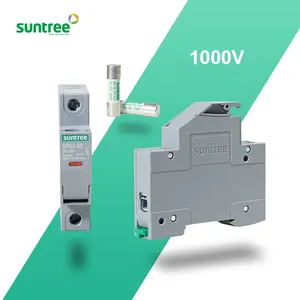 Suntree/Oem Zonne-energie Systeem 1-32a Zekeringen Base Dc 1000 1500 Volt Schakelaar Type Zekering