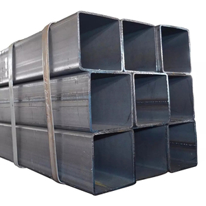 SS400 S235JR tubes de construction <span class=keywords><strong>80x80</strong></span> sections creuses carrées <span class=keywords><strong>tube</strong></span> en acier noir - Product Image 1