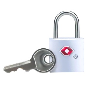 <span class=keywords><strong>Petit</strong></span> <span class=keywords><strong>cadenas</strong></span> TSA 385 Kamal en alliage de zinc, corps carré, double levier, <span class=keywords><strong>cadenas</strong></span> de sécurité avec clé maîtresse pour bagages de voyage - Product Image 4