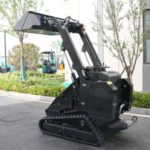 Penjualan langsung pabrik 450KG roda diesel antik mesin pemuat selip Mini Steer dengan lampiran - Product Image 6