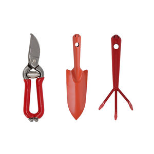 Attrezzi <span class=keywords><strong>da</strong></span> Giardino Esschert Design, Competitivi in Termini di Prezzo, Taglia S, Manico in Ferro Rosso, Forbici <span class=keywords><strong>da</strong></span> <span class=keywords><strong>Potatura</strong></span>, Pala, Forcone con Foro per Appendere - Product Image 2