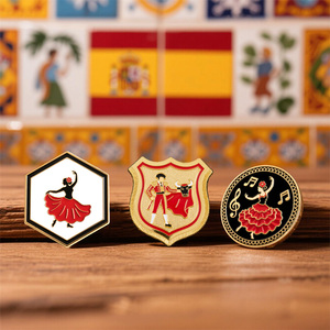 Alfileres <span class=keywords><strong>de</strong></span> solapa esmaltados personalizados <span class=keywords><strong>de</strong></span> Matador <span class=keywords><strong>de</strong></span> España, insignias <span class=keywords><strong>de</strong></span> bailarina taurina, regalos <span class=keywords><strong>de</strong></span> Flamenco, Festival Nacional, tienda <span class=keywords><strong>de</strong></span> viajes, recuerdos para visitantes - Product Image 4