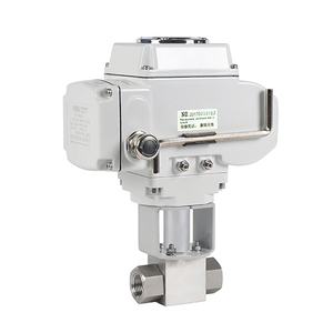 วาล์วบอลมอเตอร์ไฟฟ้า COVNA DN10 3/8 นิ้ว 2 ทาง 24V DC 5000PSI แรงดันสูง ผลิตจากสแตนเลส 316 - Product Image 2