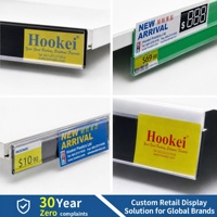 Hookei – Bande adhésive transparente en PVC extrudé sur mesure pour affichage de tickets, support d'étiquettes EPOS – Vente en gros