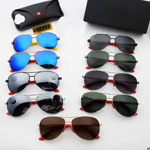 8313 Luxury Retro Toad Shades Eyewear Metal Fashion Designer Sun Glasses Custom Colorful Pilot UV400 Polarized Sunglasses