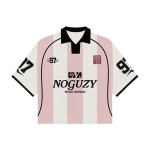 Kaos Jersey Polo Pria Model Kotak Pendek Retro Sepak Bola Sport Oversize Vintage Bahan Mesh Polyester Grosir - Product Image 1