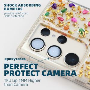 Coque de téléphone portable tendance pour téléphone portable en résine anti-choc, coque de téléphone portable en TPU pour S24 ultra, fabriquée par des fabricants de source - Product Image 3