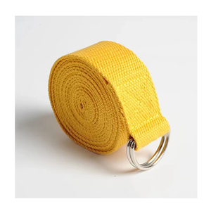 Fabricant de gros anneau en <span class=keywords><strong>D</strong></span> en métal personnalisé exercice de <span class=keywords><strong>sport</strong></span> Yoga sangle extensible boucle de ceinture bande <span class=keywords><strong>Sport</strong></span> femme - Product Image 5
