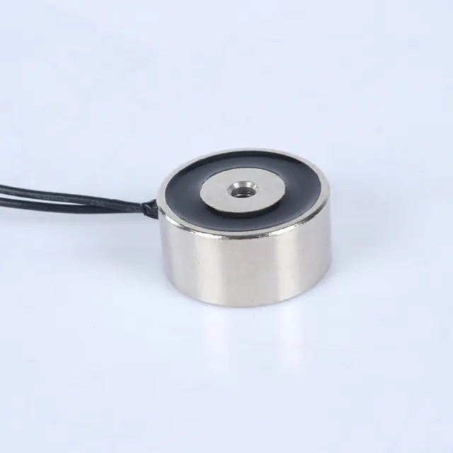 Custom Holding Electromagnet H2311 Dc12v 24v 60N Force Micro Round Electric Magnet