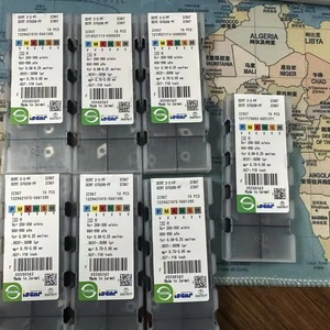 Iscars Carbide Công cụ Cắt bao gồm thường được sử dụng chất lượng cao trong kho hàng tồn kho chuyển công cụ chèn, kênh Công cụ chèn - Product Image 5