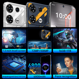 2024 <strong>Hot</strong> Sale 5G Mobile Phone Screen Cheap Phones Reno Charger Car Holder Projector Mobile Phone <strong>Smartphone</strong> - Product Image 6