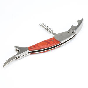 Sacacorchos de Acero Inoxidable con Forma de Pez, Abridor de Botellas de Vino y Cerveza, Diseño Creativo, 12.7 cm, Hecho en Yangjiang - Product Image 2