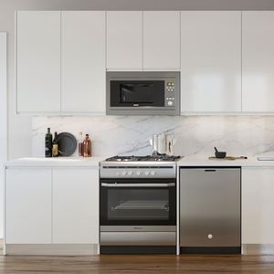 Mueble de Cocina de Madera Maciza de Diseño Moderno - Tamaño y Color Personalizables, Mueble de Almacenamiento Multifuncional - Product Image 3