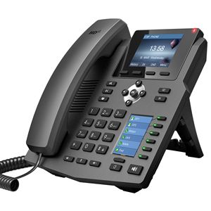 <span class=keywords><strong>Fanvil</strong></span> <span class=keywords><strong>X4</strong></span>/X4G 4-Line Enterprise Multi Color Screens Business VoIP IP Phone - Product Image 1