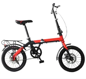 14 16 인치 림 휠 사이클 티타늄 프레임 접이식 자전거 성인 저렴한 어머니 아기 접이식 자전거 잠금 120cm