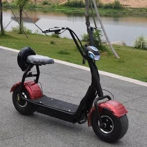 Classic 15 pollici fat tire mini citycoco scooter elettrico con schienale di stile della signora - Product Image 2