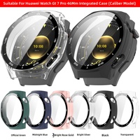 Étui avec protection d'écran en verre trempé pour Huawei Watch GT7 Pro 46MM, housse de protection antichoc tout-en-un pour montre