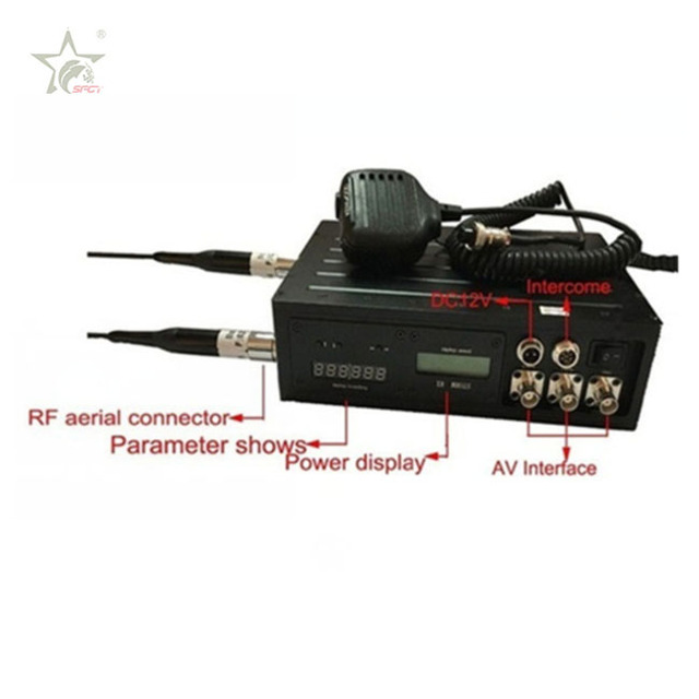 AV Link Microwave Long Range NLOS Radio COFDM 2 Way Audio Video Transmitter