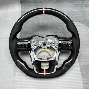 มีสินค้าในสต็อกสำหรับ Toyota Hilux Fortuner Camry Corolla Land Cruiser Hiace 86 Mark X Prado 120 Yaris RAV4 พวงมาลัยหุ้มหนัง - Product Image 1