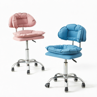 Chaises de bar ergonomiques modernes et colorées en gros pour bureaux, hôtels, salons, salons de beauté, salons de manucure et coiffure