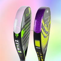 Bande de protection de cadre de raquette de padel en TPU, couleurs fluorescentes, logo personnalisé disponible, autocollant de tête, bande de bordure