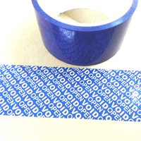 Ruban d'étanchéité anti-vide anti-sécurité pour transfert total PET autocollants d'étiquettes dans le moule utilisation artisanale garantie inviolable évidente sceau cassé