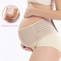 Ceinture de maternité élastique en nylon confortable sur mesure OEM, soutien élastique pour le ventre pendant la grossesse, bande de soutien abdominale protectrice pour