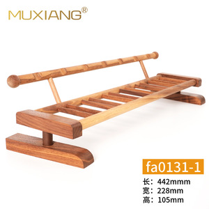 American Black Walnut <b>Pipe</b> Rack 7 Pocket Two Layer Solid Wood Display <b>Stand</b> For Tobacco <b>Pipe</b> Collection - Product Image 3