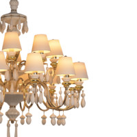 Lustre suspendu en verre et acier inoxydable LED de style européen moderne, or luxueux, taille personnalisée, métal coloré, pour intérieur