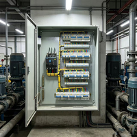 Armoire de distribution FRP, coffret de commutation, panneau électrique, tableau de commande électrique complet MCCB