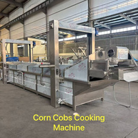 ZHONGNUO Machine de Blanchiment et de Pasteurisation Automatique pour Maïs Doux Frais, Fruits et Légumes, Stérilisateur Alimentaire à Vapeur SUS30408 de 8m