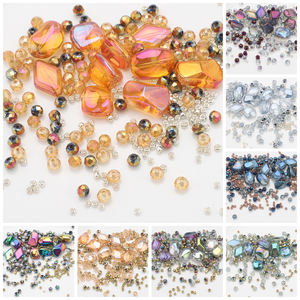 Zhubi, directo de fábrica, venta al por mayor, cadena de teléfono móvil, joyería con cuentas, cuentas sueltas de cristal, diamantes de imitación, prendas de Material colorido - Product Image 2