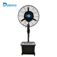 Kipas Angin Industri Debenz 26 Inch dan 30 Inch Mist Spray Booth Standing Fans Industrial Cooler Fan