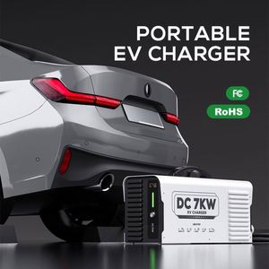 เครื่องชาร์จรถยนต์แบบพกพา 7kW ลดราคาพิเศษ รองรับ GBT CCS2 สำหรับใช้ในบ้านและสำนักงาน ชาร์จเร็ว - Product Image 4