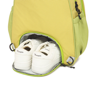 Sac de raquette Sanxdi 30-40L, sac à dos imperméable en nylon avec fermeture éclair pour le tennis, le badminton, le pickleball, les sports pour enfants - Product Image 3