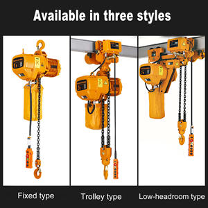 Penjualan terlaris kerekan rantai listrik kerekan derek pengangkat 1t 2t 3t 5m 7.5t 10t - Product Image 2
