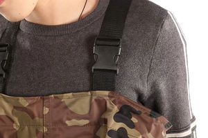 Cuissardes de chasse à la mouche en néoprène camouflage respirant personnalisé avec bottes - Product Image 5